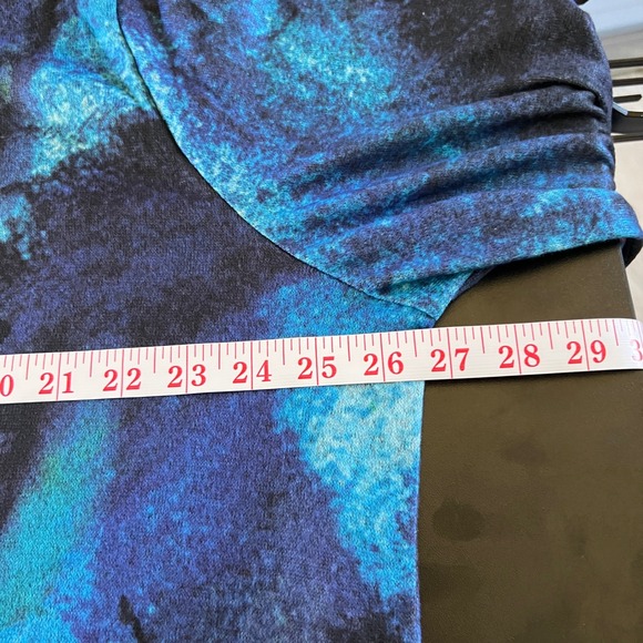 Jess & Jane Small "Eclipse" Tunic Top brushed polyester Made in USA NWT - Picture 6 of 7